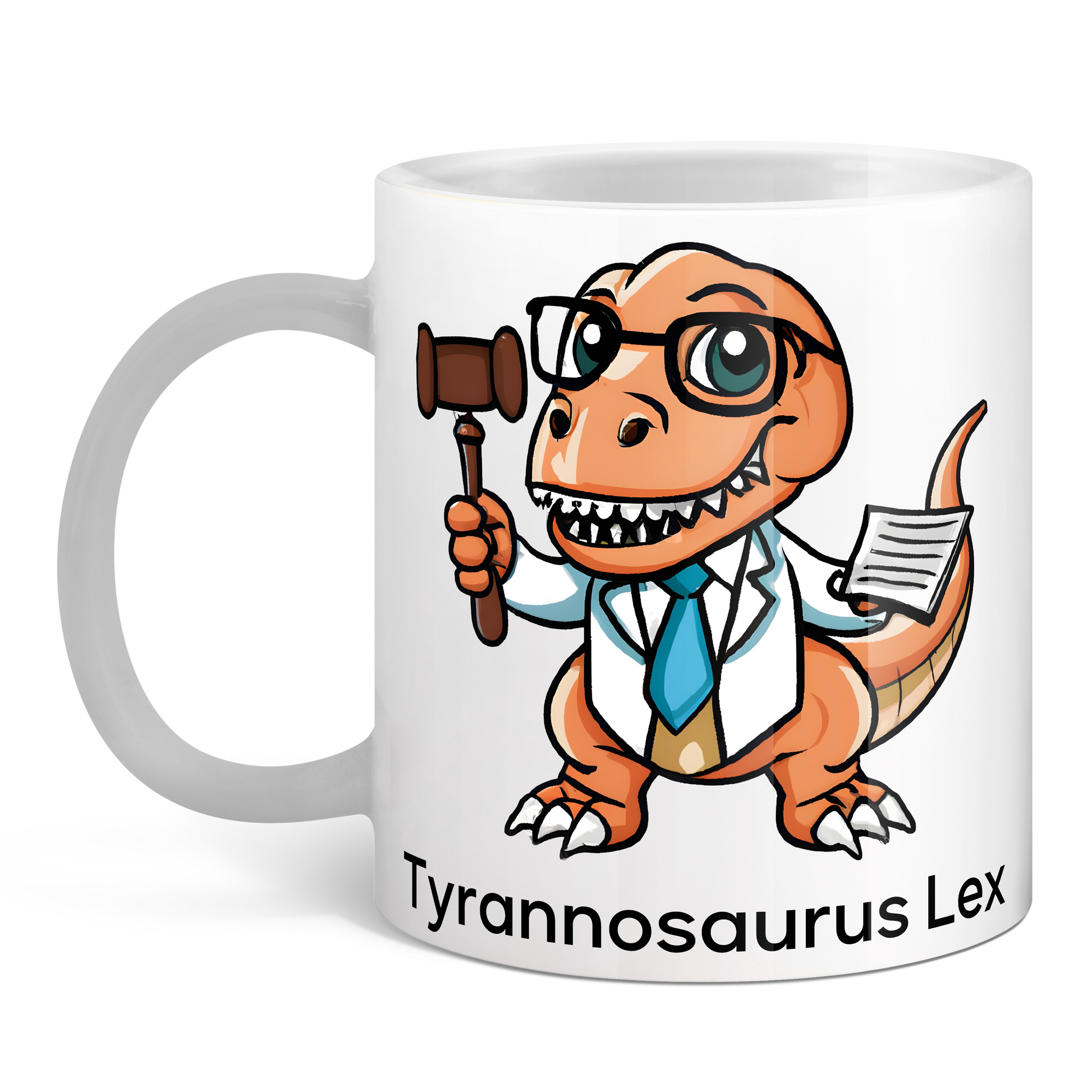 Geschenk Jura Jurastudium Jurist Examen Geburtstag Wichteln Recht Nerdy Tyrannosaurus Lex