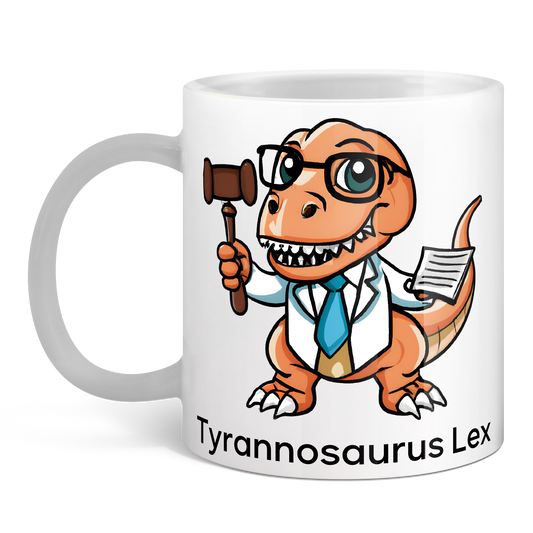 Geschenk Jura Jurastudium Jurist Examen Geburtstag Wichteln Recht Nerdy Tyrannosaurus Lex