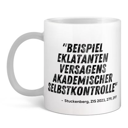 Geschenk Jura Jurastudium Jurist Examen Geburtstag Wichteln Akademische Selbstkontrolle
