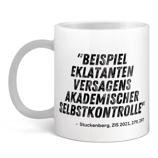 Geschenk Jura Jurastudium Jurist Examen Geburtstag Wichteln Akademische Selbstkontrolle